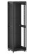 Baie 42U 600x600mm, porte avant : Sans Porte, porte arrière : Simple Pleine, sans panneaux latéraux