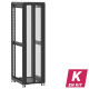 En kit - Baie de brassage 42U 600x800x2074mm (LxPxH) 500kg, Porte avant en verre double / Sans porte arrière, Sans panneaux latéraux