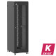 En Kit - Baie de brassage 42U 600x800x2074mm (LxPxH) 500kg, Porte avant/arrière nid d'abeille