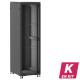 En kit - Baie de brassage 42U 600x800x2074mm (LxPxH) 500kg, Sans porte avant / Porte arrière panneau plein