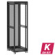 En kit - Baie de brassage 42U 600x800x2074mm (LxPxH) 500kg, Sans porte avant / Porte arrière nid d'abeille, Sans panneaux latéraux