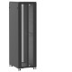 Baie de brassage 42U 600x800x2074mm (LxPxH) 500kg, Porte avant en verre double / Porte arrière en verre