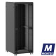 Baie de brassage 42U 800x1000x2074mm (LxPxH) 500kg, Sans porte avant / Porte arrière panneau plein