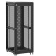 En kit - Baie de brassage 42U 800x1000x2074mm (LxPxH) 500kg, Porte avant et arrière nid d'abeille, Sans panneaux latéraux