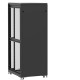 Baie de brassage 42U 800x1000x2074mm (LxPxH) 500kg, Porte avant panneau plein / Porte arrière en verre double, Sans panneaux latéraux