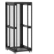 Baie de brassage 42U 800x1000x2074mm (LxPxH) 500kg, Sans porte avant / Porte arrière en verre double, Sans panneaux latéraux