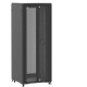 En kit - Baie de brassage 42U 800x800x2074mm (LxPxH) 500kg, Porte avant en verre double / Porte arrière nid d'abeille