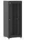 Baie de brassage 42U 800x800x2074mm (LxPxH) 500kg, Porte avant nid d'abeille / Porte arrière panneau plein