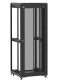 Baie de brassage 42U 800x800x2074mm (LxPxH) 500kg, Porte avant nid d'abeille / Sans porte arrière, Sans panneaux latéraux