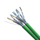 Câble réseau cuivre en couronne cat 6a UFTP LSZH 100 Ohms AWG23 Platine Réseaux, Paires : 2x4, 90m