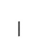 Chemin de Câble Slim 18U – Largeur 100 mm