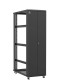 En kit - Baie serveur 42U 600x1200x2060mm (LxPxH) 800kg, Porte avant double pleine / Sans porte arrière, Sans panneaux latéraux