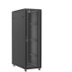 Baie serveur 42U 600x1200x2060mm (LxPxH) 800kg, Porte avant en verre / Porte arrière double pleine