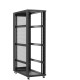 Baie serveur 42U 600x1200x2060mm (LxPxH) 800kg, Sans porte avant / Porte arrière nid d'abeille, Sans panneaux latéraux