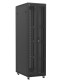 Baie serveur 47U 600x1000x2283mm (LxPxH) 800kg, Porte avant double nid d'abeille / Porte arrière double nid d'abeille