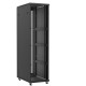 Baie serveur 47U 600x1000x2283mm (LxPxH) 800kg, Sans porte avant / Porte arrière double nid d'abeille