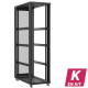 En kit - Baie serveur 47U 600x1200x2283mm (LxPxH) 800kg, Sans porte avant / Porte arrière nid d'abeille, Sans panneaux latéraux