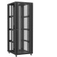 Baie serveur 47U 800x100x2283mm (LxPxH) 800kg, Porte avant et arrière en verre double, Sans panneaux latéraux