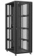 Baie serveur 47U 800x1200x2283mm (LxPxH) 800kg, Porte avant et arrière en verre double, Sans panneaux latéraux