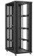 Baie serveur 47U 800x1200x2283mm (LxPxH) 800kg, Sans porte avant / Porte arrière double nid d'abeille, Sans panneaux latéraux
