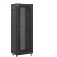 Baie serveur 47U 800x600x2283mm (LxPxH) 800kg, Porte avant nid d'abeille / Porte arrière double nid d'abeille