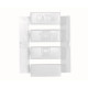 Insert de couleur, Coul. blanc, Lot : 50