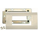 Ensemble support + plaque pour module 45X90, Nbre de position 45x45mm : 2, Compatible : réf. 71219 et 71225