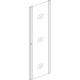 Porte avant / arrière vitrée ligne 500, Hauteur : 42U, Largeur : 600