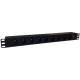 Multiprise rackable 19 pouces PDU 1U, 9 prises FR, sans interrupteur, avec voyant lumineux