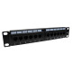 Panneau de Brassage CAT6 UTP 10'' – 12 Ports