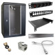 Pack complet - Baie de brassage 10 pouces 9U avec rail DIN