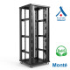 Structure de baie serveur 19 pouces montée ligne 800, Capacité : 42U, LxPxH (mm) : 800x600x2060
