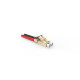 Connecteur optique LC multimode, Type : Duplex, Ø fibre : 3mm