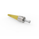Connecteur optique ST monomode, Type : Simplex, Ø fibre : 3mm