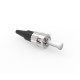 Connecteur optique ST multimode, Type : Simplex, Ø fibre : 900µm