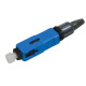 Connecteur terrain SC monomode OS1/2 9/125 simplex, Ø fibre : 900µm