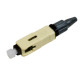 Connecteur terrain SC multimode OM2 OM3 OM4 50/125 simplex, Ø fibre : 900µm
