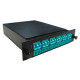 Cassette MPO chargée de 24 FO LC, Type : Multi OM4 50/125