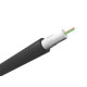Câble optique Central loose tube-renforce-EXT-et.seche-gaine ext:PEHD , Nombre fibre : 6, Mode : OM4 50/125 ( prix au mètre )