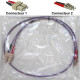 JARRETIERE MULTI OM3 50/125 DPLEX GAINE VIOLETTE LC/SC 1M