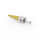 Connecteur optique ST monomode, Type : Simplex, Ø fibre : 2mm