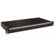 Tiroir optique 19'' avec 24 FC simplex multimode OM1 62,5/125 OM2 OM3 OM4 50/125 noir/ kit management
