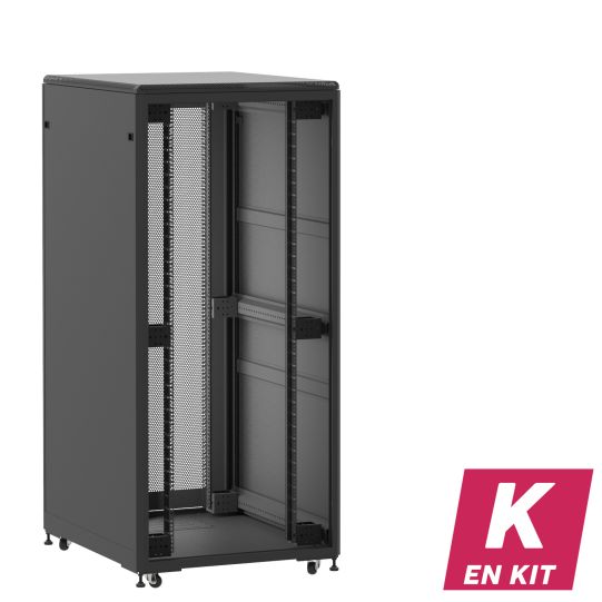 Baie De Brassage 36U 800x1000mm LxP 500kg En Kit Sans Porte Avant baie-de-brassage-36u-800x1000mm-lxp-500kg-en-kit-sans-porte-avant