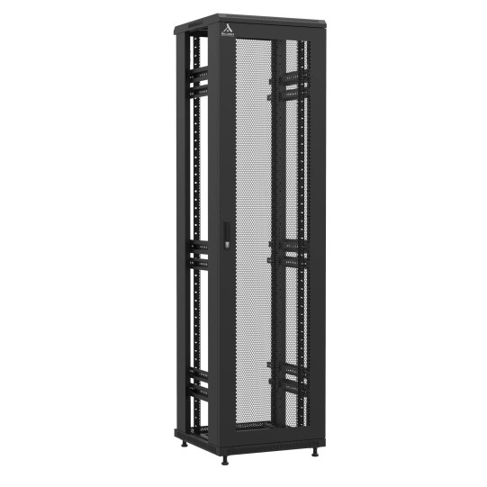Baie en kit Ligne 1200 47U 600x600mm, porte avant : Simple Nid d'Abeille, porte arrière : Sans Porte, sans panneaux latéraux main product photo