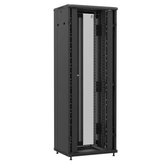 Baie montée Ligne 1200 47U 800x600mm, porte avant : Sans Porte, porte arrière : Double Verre, avec panneaux latéraux main product photo