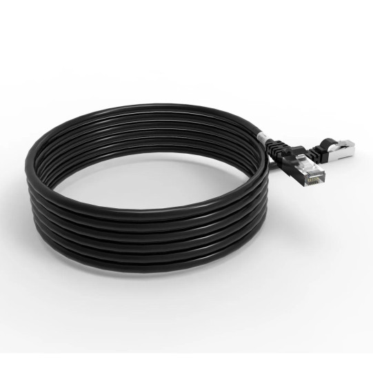 Cordon RJ45 cat7 SFTP 100 Ohms LSOH surmoulé noir 3m main product photo