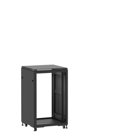 En kit - Baie de brassage 18U 600x600x1007mm (LxPxH) 500kg, Sans porte avant et arrière main product photo