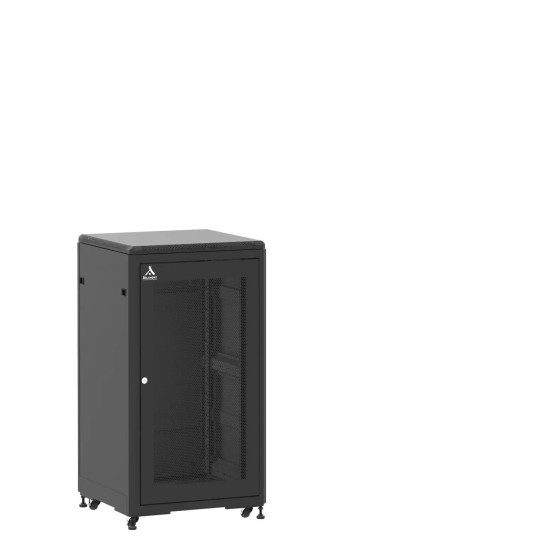 En kit - Baie de brassage 21U 600x600x1141mm (LxPxH) 500kg, Porte avant nid d'abeille / Porte arrière panneau plein main product photo