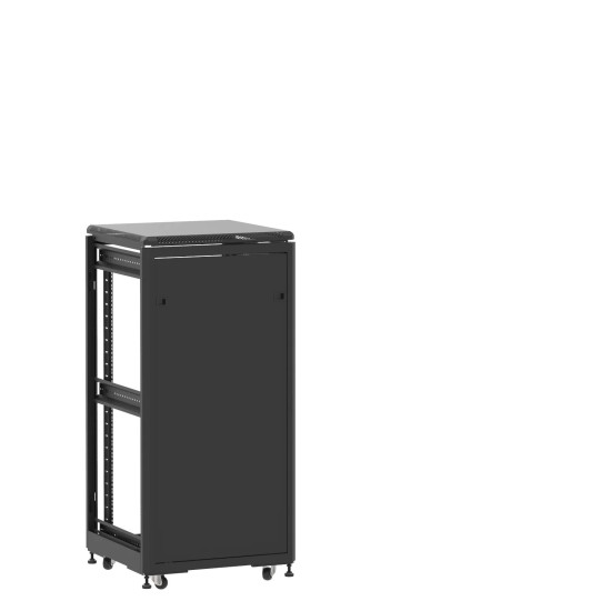 En kit - Baie 24U 600x600mm, porte avant : Panneau Plein, porte arrière : Sans Porte, sans panneaux latéraux main product photo