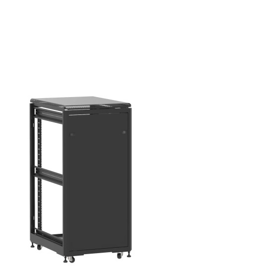 En kit - Baie 24U 600x800mm, porte avant : Panneau Plein, porte arrière : Sans Porte, sans panneaux latéraux main product photo